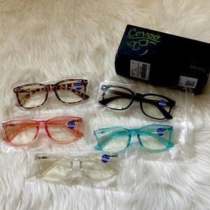 NWT CCVOO Reading Glasses Multiple Colors